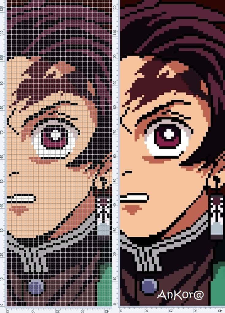 Coloriage Demon Slayer à imprimer et colorier