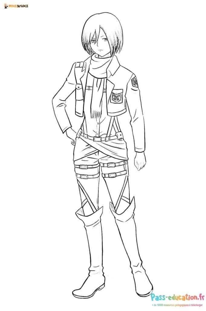 Coloriage Soldat en uniforme à imprimer et colorier