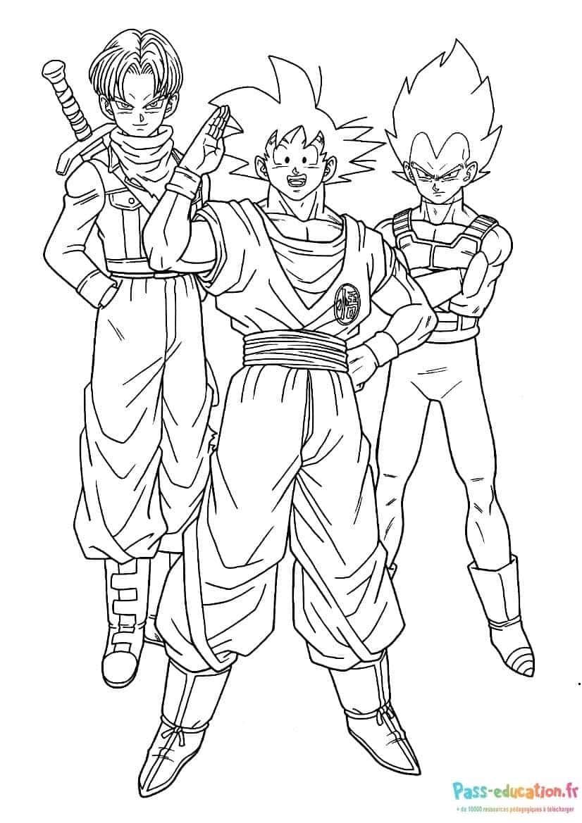 Coloriage Guerriers puissants à imprimer et colorier