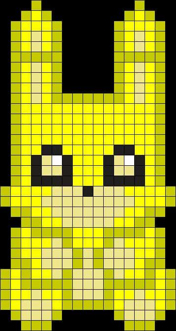 Coloriage Lapin Fnaf à imprimer et colorier