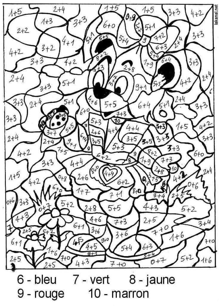 Coloriage Magique numéroté à imprimer et colorier