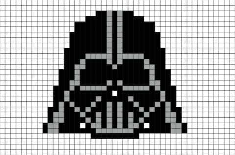 Coloriage Darth Vader à imprimer et colorier