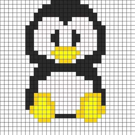 Coloriage Pingouin à imprimer et colorier
