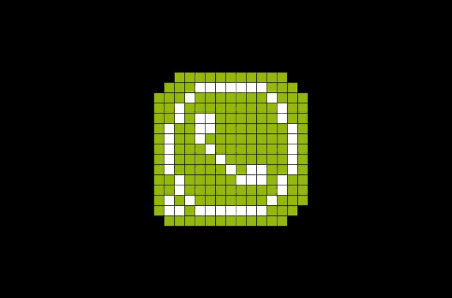 Coloriage Logo WhatsApp à imprimer et colorier