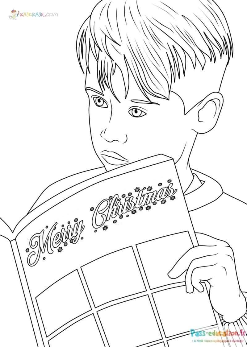 Coloriage Fête de Noël à imprimer et colorier