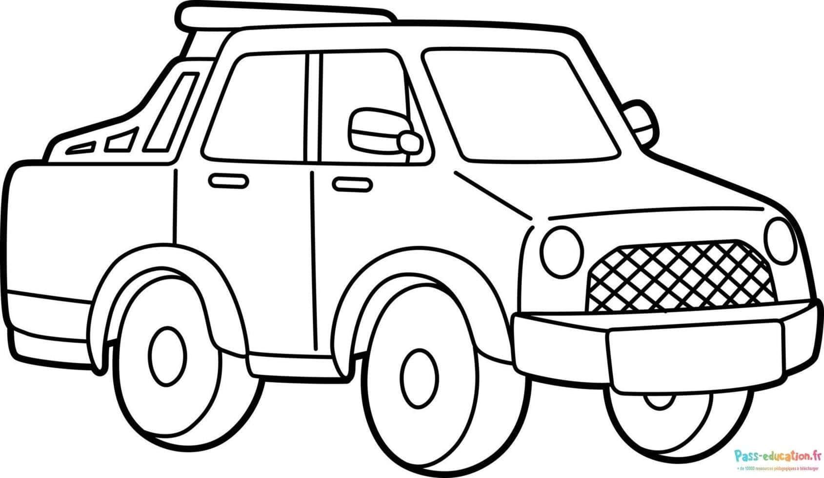 Coloriage Camion à colorier à imprimer et colorier