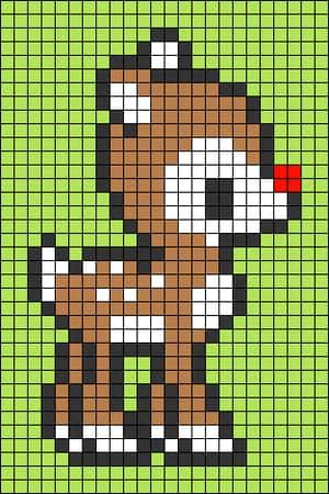 Coloriage Renard de Noël à imprimer et colorier