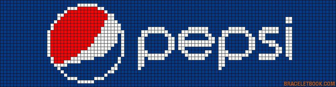 Coloriage Logo Pepsi à imprimer et colorier