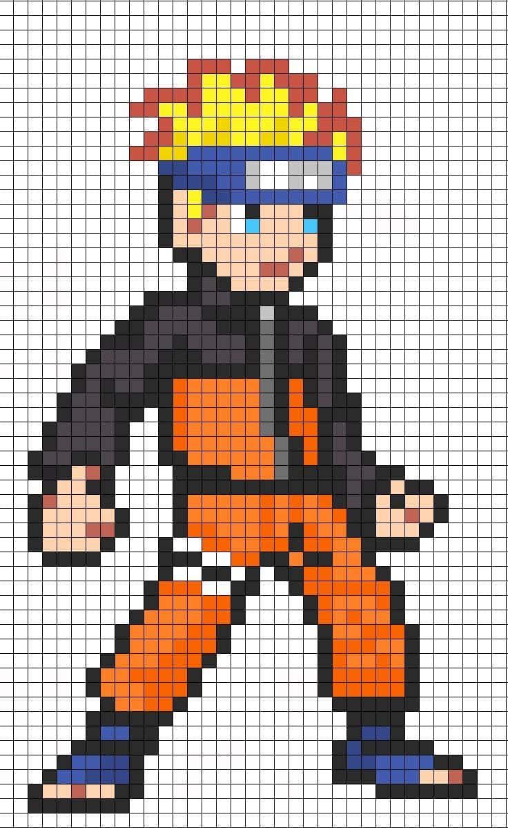 Coloriage Naruto Uzumaki à imprimer et colorier