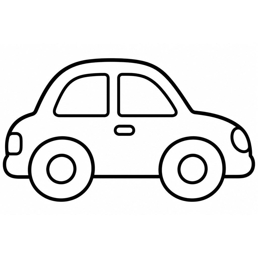 Coloriage Voiture à imprimer et colorier
