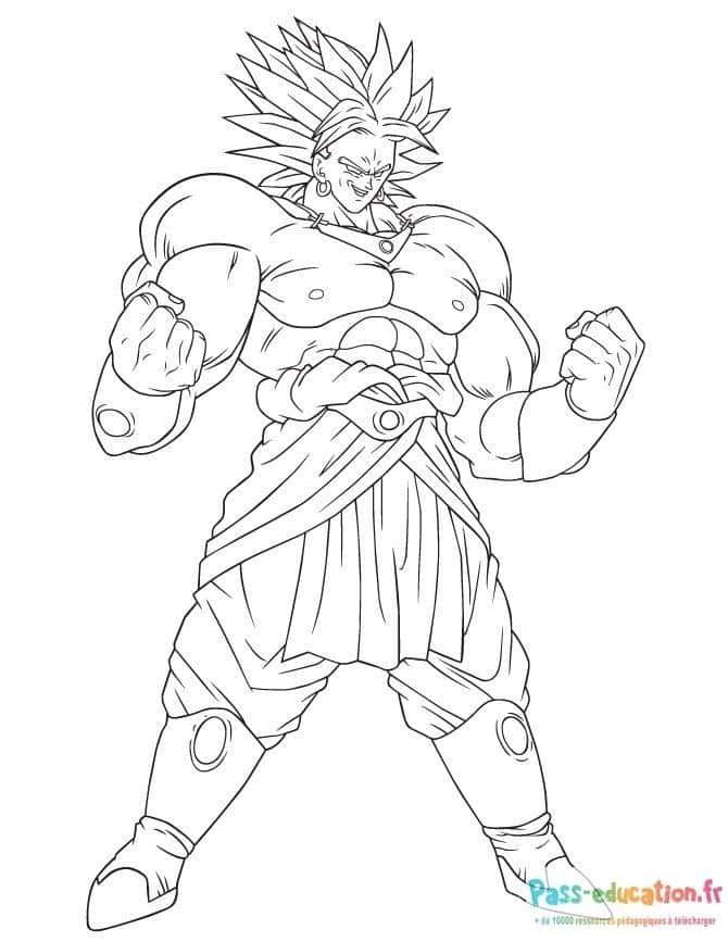 Coloriage Guerrier musclé à imprimer et colorier