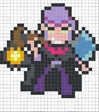 Coloriage Brawler mystérieux à imprimer et colorier