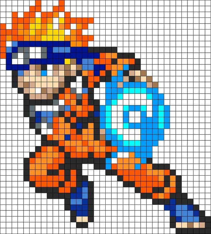 Coloriage Naruto Uzumaki à imprimer et colorier