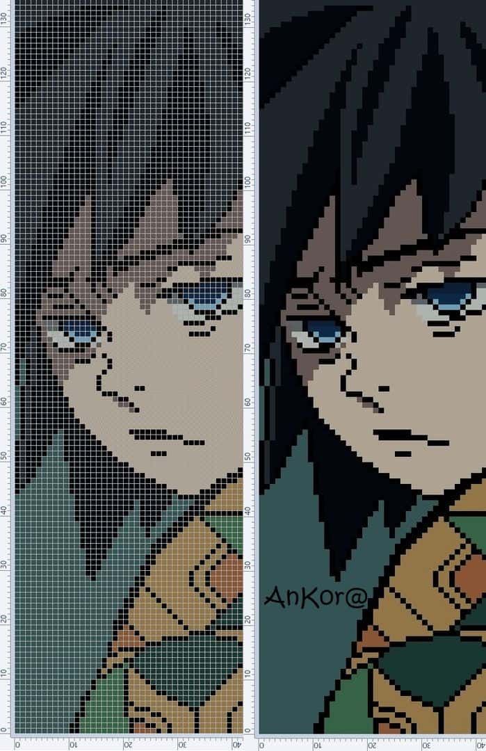 Coloriage Demon Slayer à imprimer et colorier