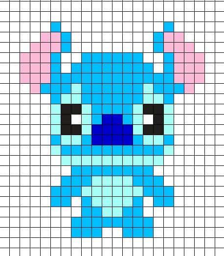 Coloriage Stitch mignon à imprimer et colorier