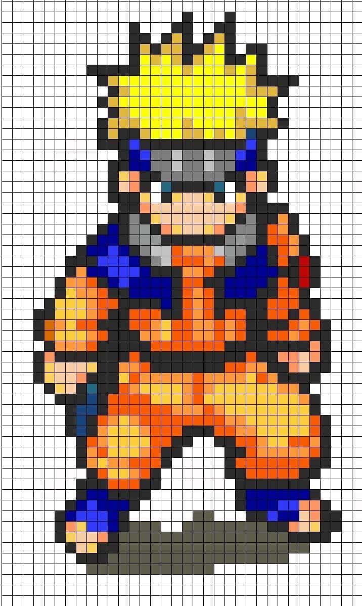 Coloriage Naruto Uzumaki à imprimer et colorier