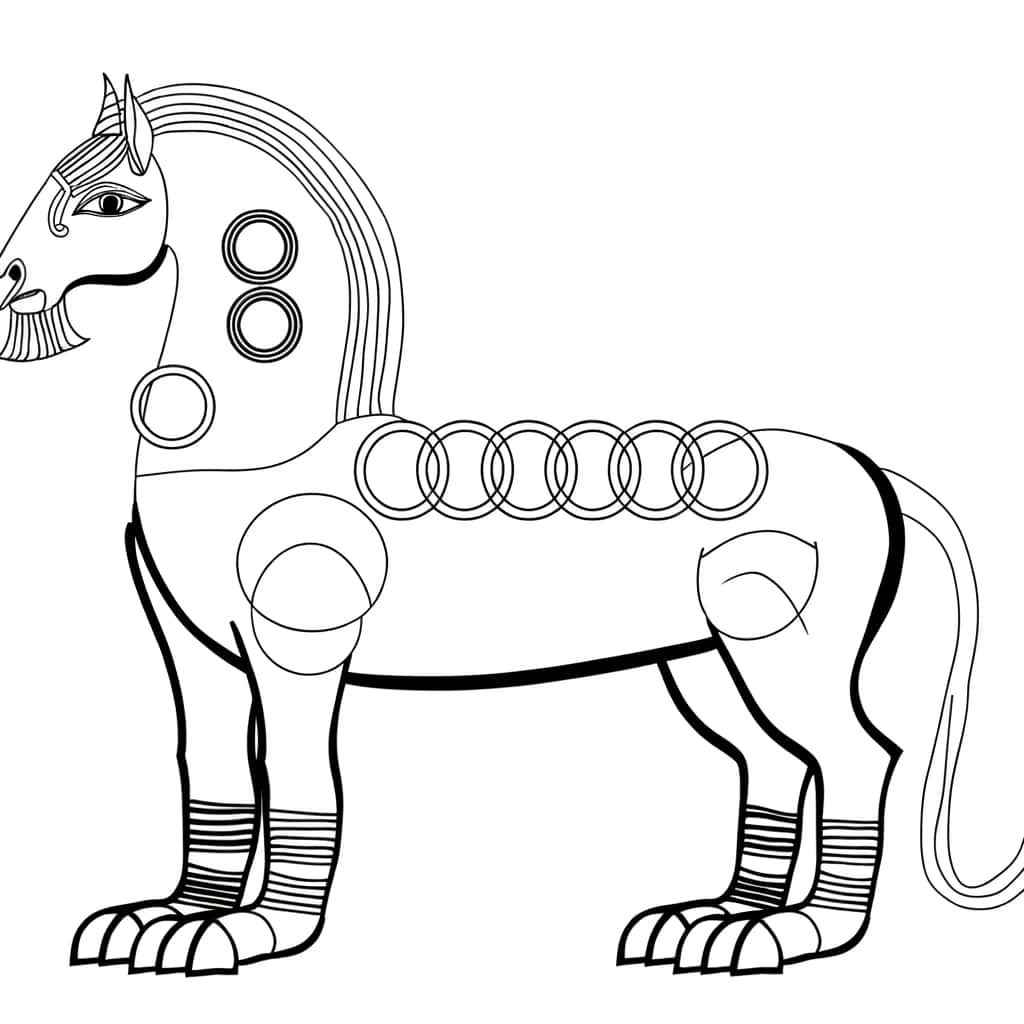 Coloriage Arceus mythique à imprimer et colorier