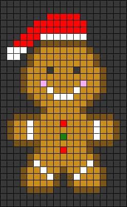 Coloriage Père Noël Gingembre à imprimer et colorier