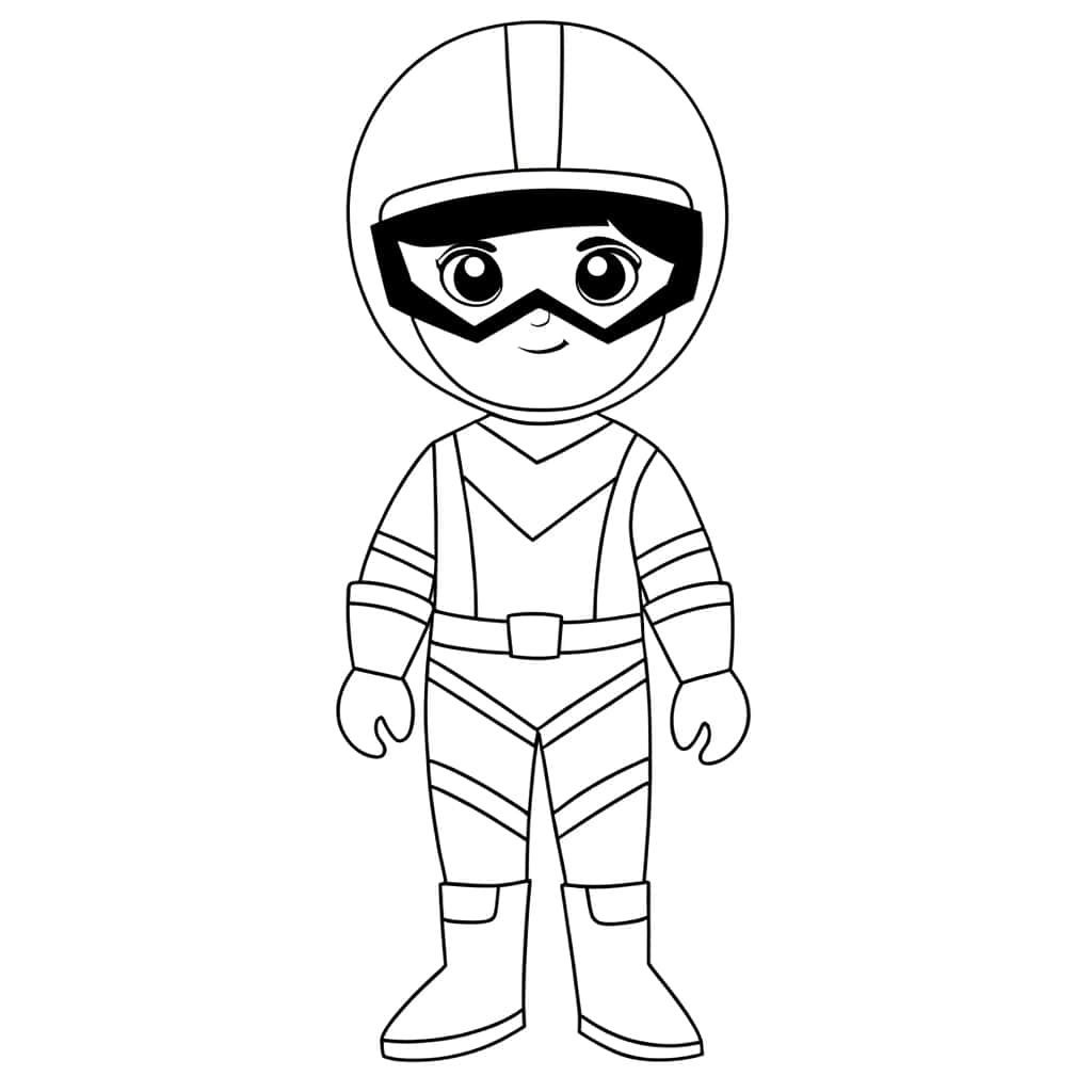 Coloriage Ant Man à imprimer et colorier