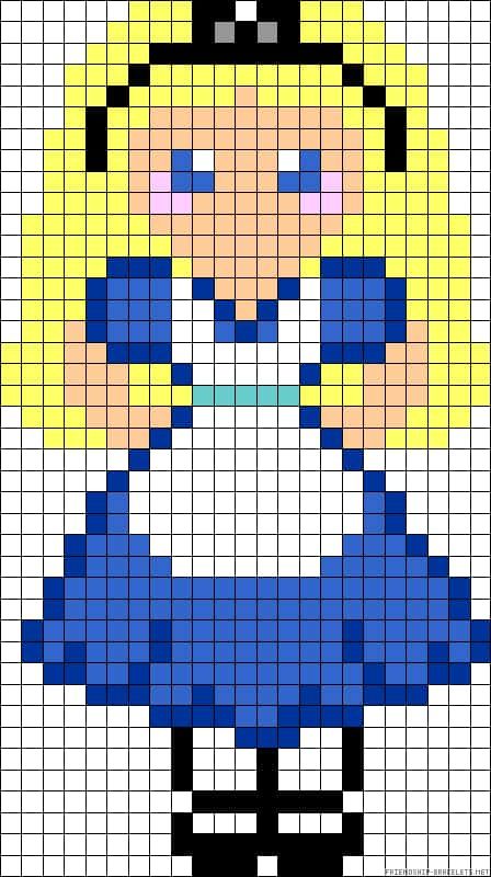 Coloriage Alice Disney à imprimer et colorier
