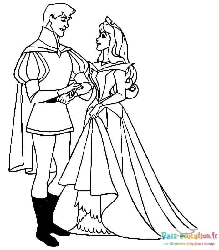Coloriage Bal royal à imprimer et colorier