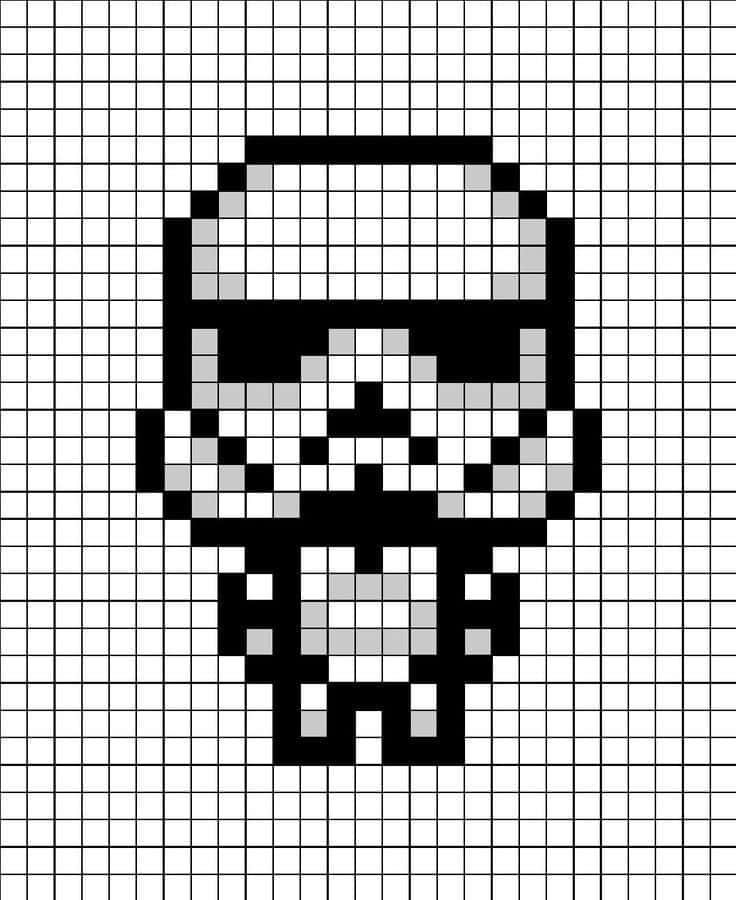Coloriage Stormtrooper à imprimer et colorier