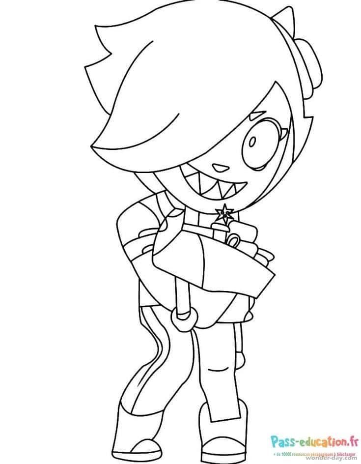 Coloriage Brawl Stars à imprimer et colorier