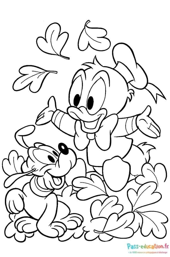 Coloriage Bébés Disney folâtres à imprimer et colorier