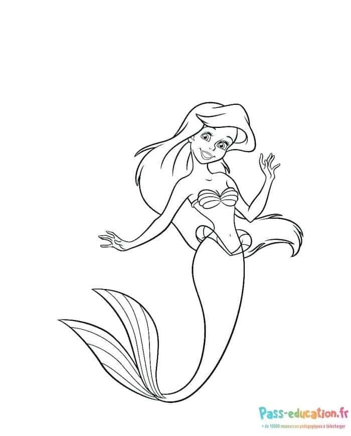 Coloriage Sous l'océan à imprimer et colorier