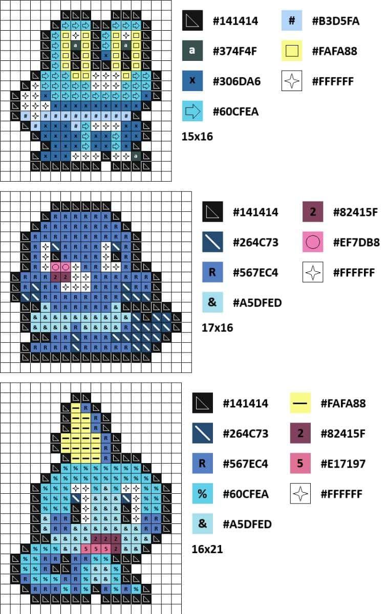 Coloriage Pokémon aquatiques à imprimer et colorier