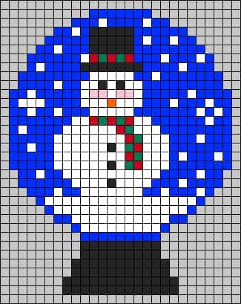 Coloriage Bonhomme de neige à imprimer et colorier