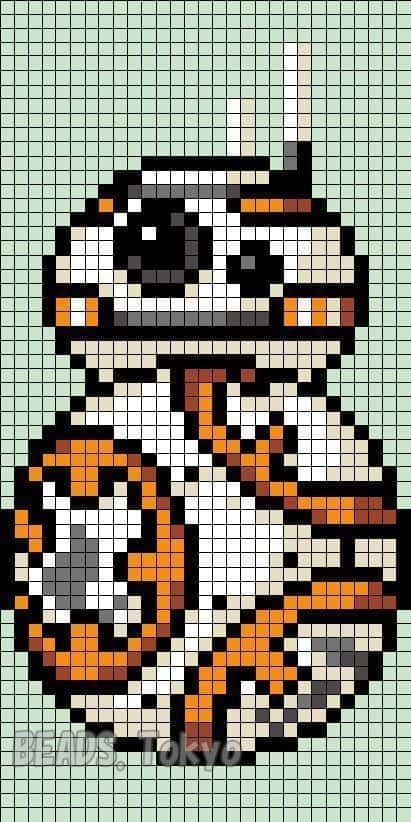 Coloriage Droïde BB-8 à imprimer et colorier
