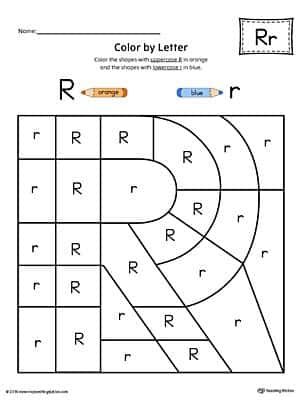 Coloriage Alphabet à colorier à imprimer et colorier