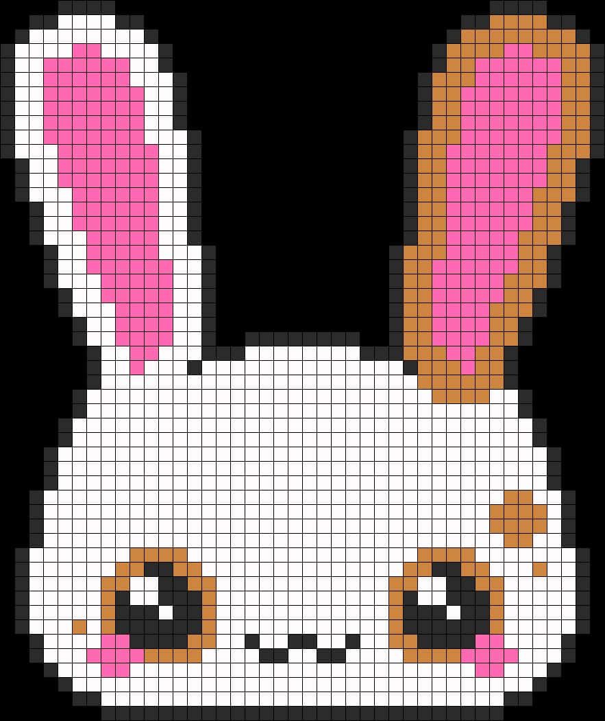 Coloriage Lapin Kawaii à imprimer et colorier
