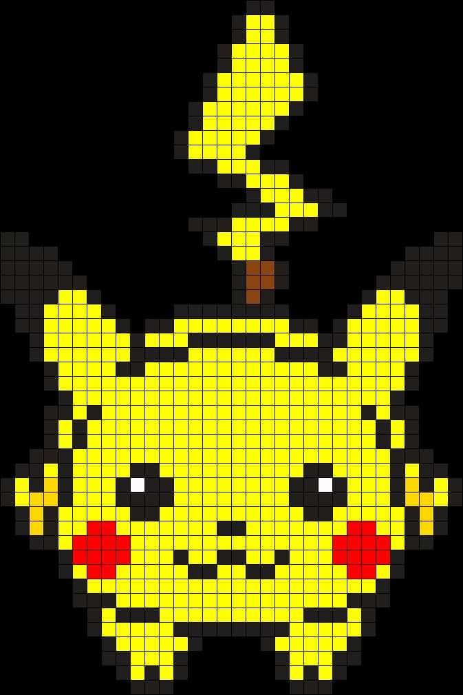 Coloriage Pikachu à imprimer et colorier