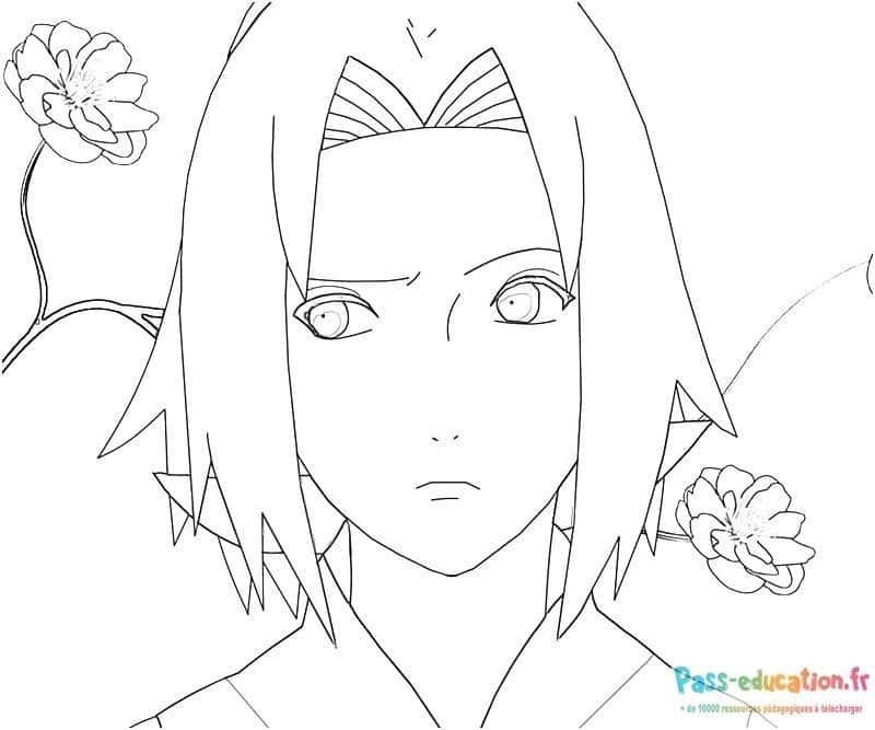 Coloriage Jeune ninja à imprimer et colorier