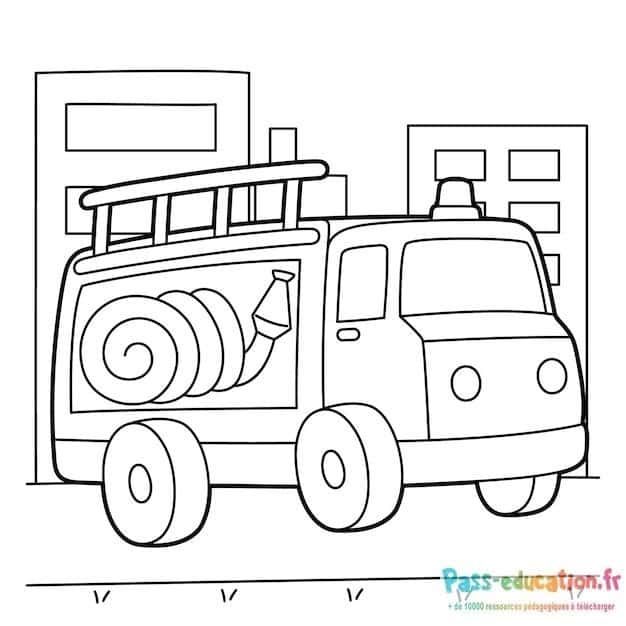 Coloriage Désolé, il semble que j'ai fait une erreur dans ma réponse précédente. Laissez-moi rectifier cela.

Camion de pompiers à imprimer et colorier