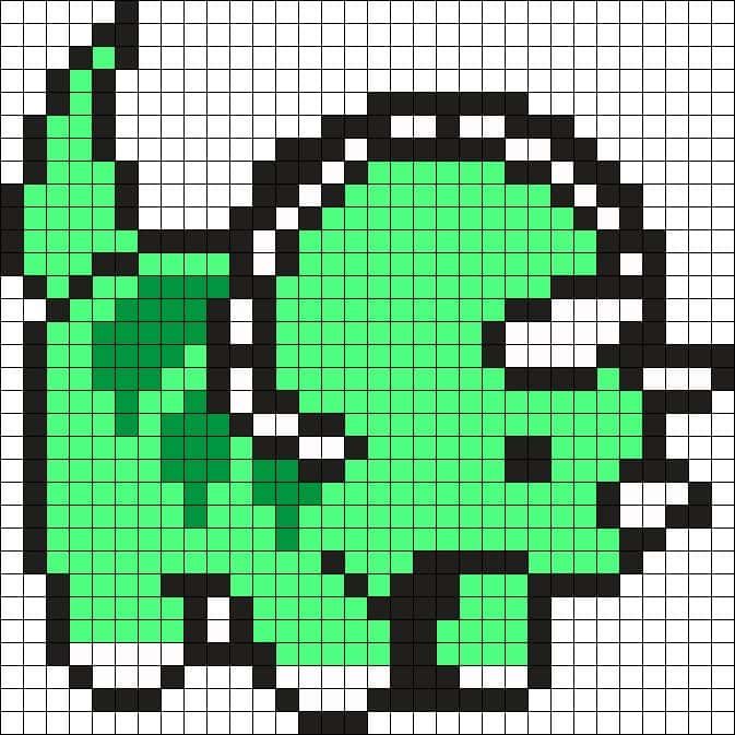 Coloriage Dinosaure pixel à imprimer et colorier