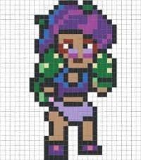 Coloriage Personnage Brawl Stars à imprimer et colorier
