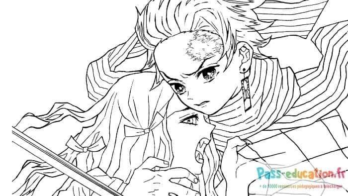 Coloriage Attaque des Titans à imprimer et colorier