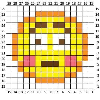 Coloriage Visage Emoji à imprimer et colorier