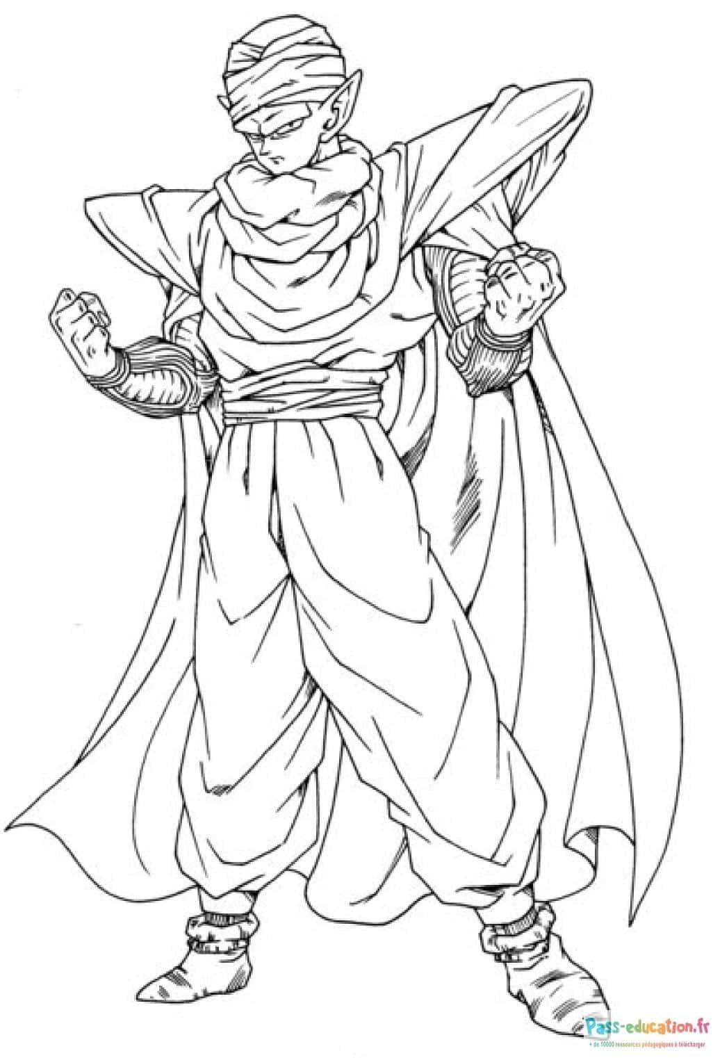 Coloriage Guerrier puissant à imprimer et colorier