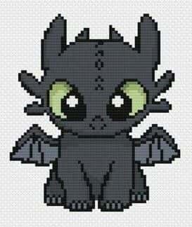 Coloriage Dragon en pixels à imprimer et colorier