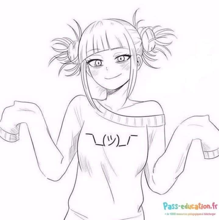 Coloriage Oups, il semble que j'ai fait une erreur dans ma réponse précédente. Voici la réponse correcte :

Héroïne dynamique à imprimer et colorier