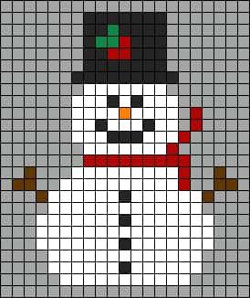 Coloriage Bonhomme de neige à imprimer et colorier