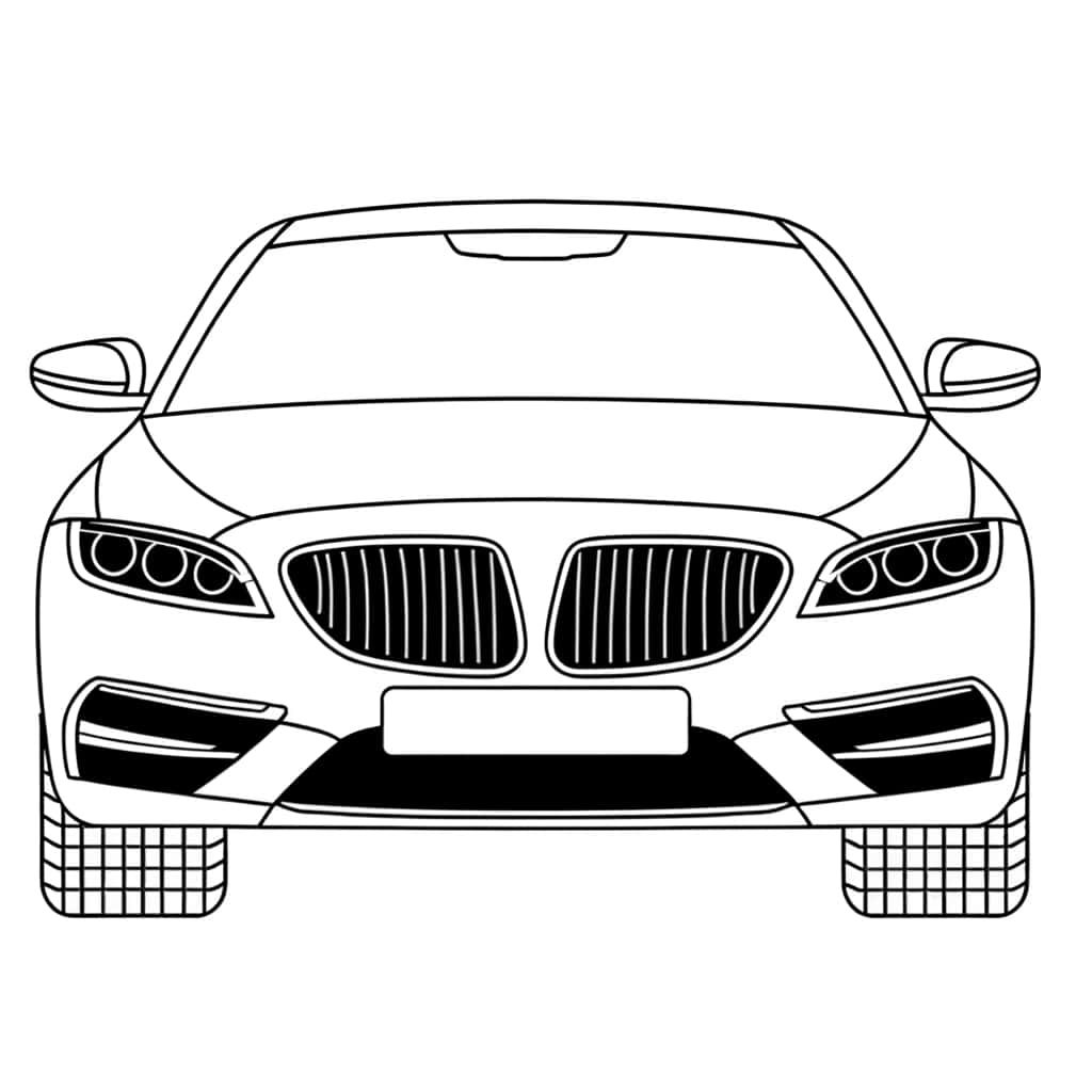 Coloriage Audi à colorier à imprimer et colorier