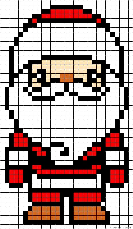 Coloriage Père Noël à imprimer et colorier