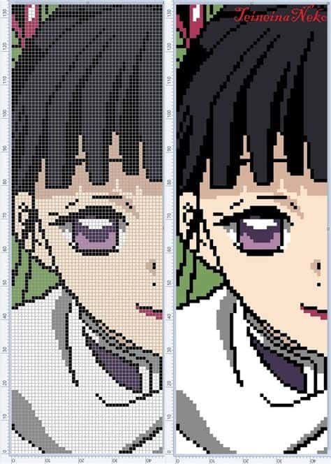 Coloriage Visage manga à imprimer et colorier