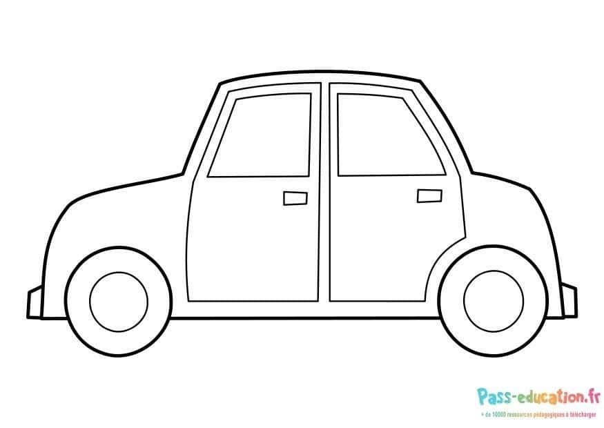 Coloriage Voiture à colorier à imprimer et colorier