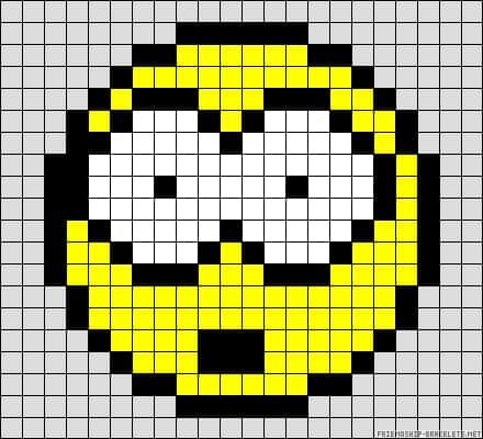 Coloriage Visage souriant à imprimer et colorier